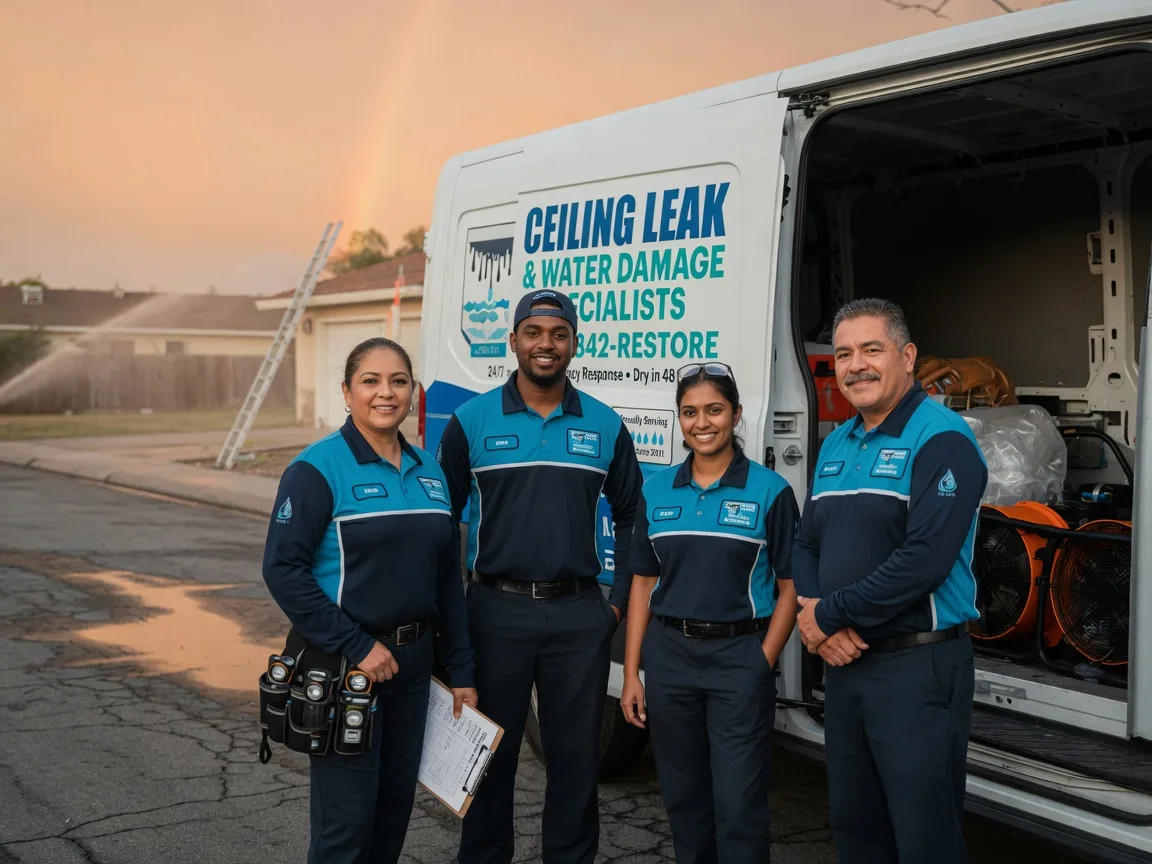 Ceiling Leak Cleanup company in Linton, ND